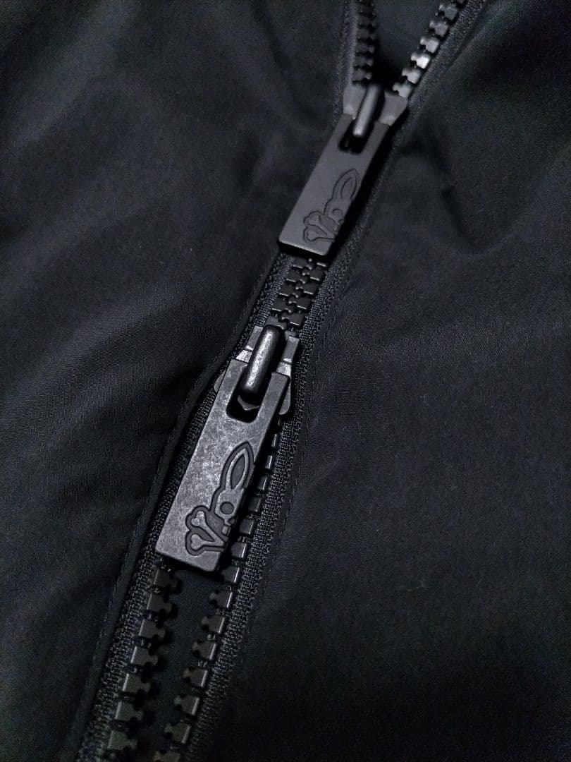 サイコバニー　ストレッチ　パーカー　黒