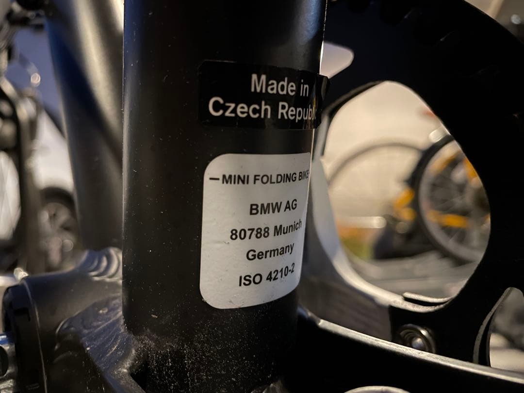 折りたたみ自転車 ブラック