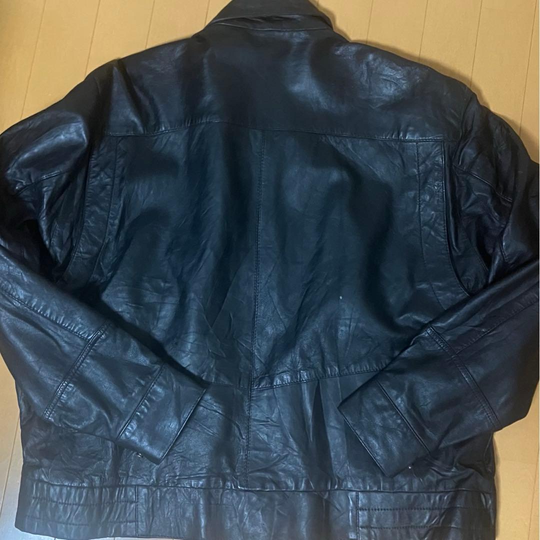 A2 本革　ヴィンテージフライトレザージャケット 短丈　ブルゾン　y2k
