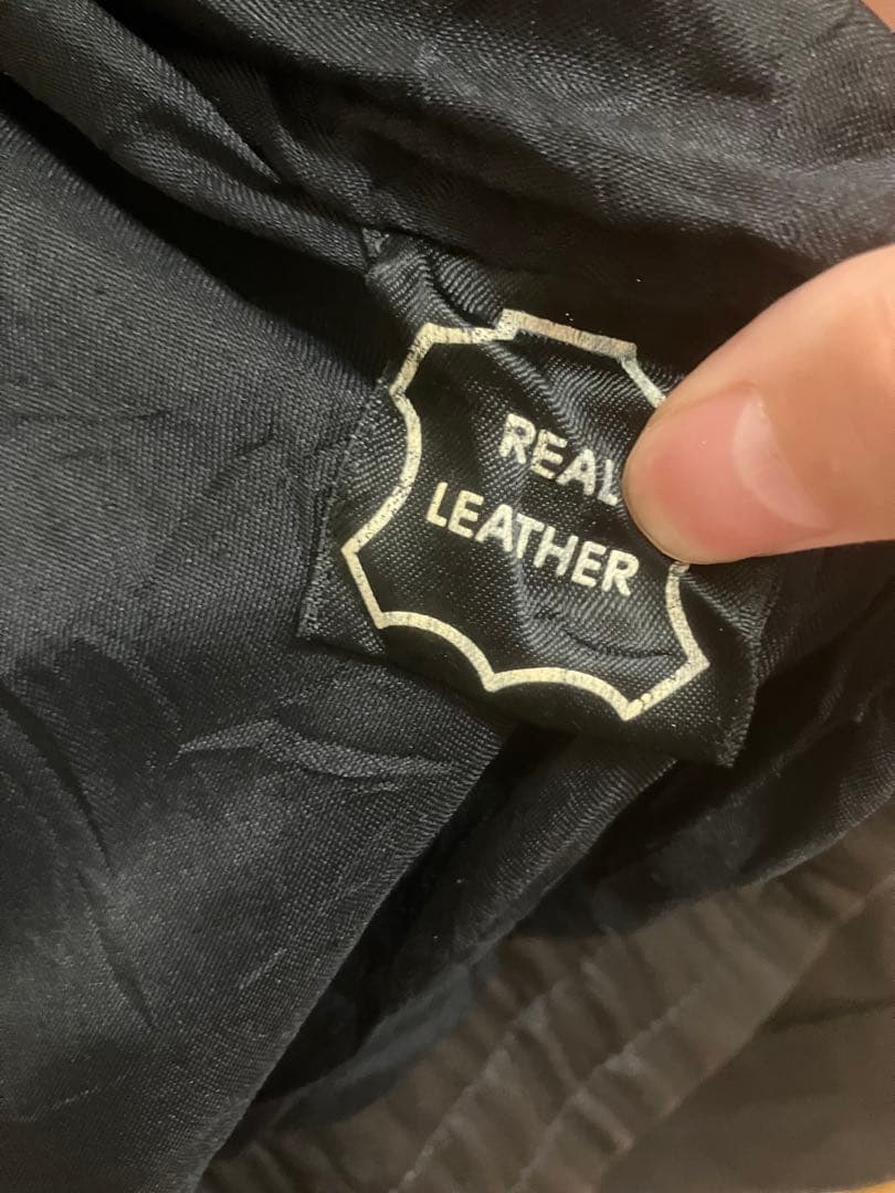 A2 本革　ヴィンテージフライトレザージャケット 短丈　ブルゾン　y2k