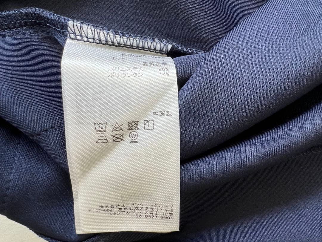 ブリーフィングゴルフ　ネイビーサイドロゴ　ソフトボンディングトップス