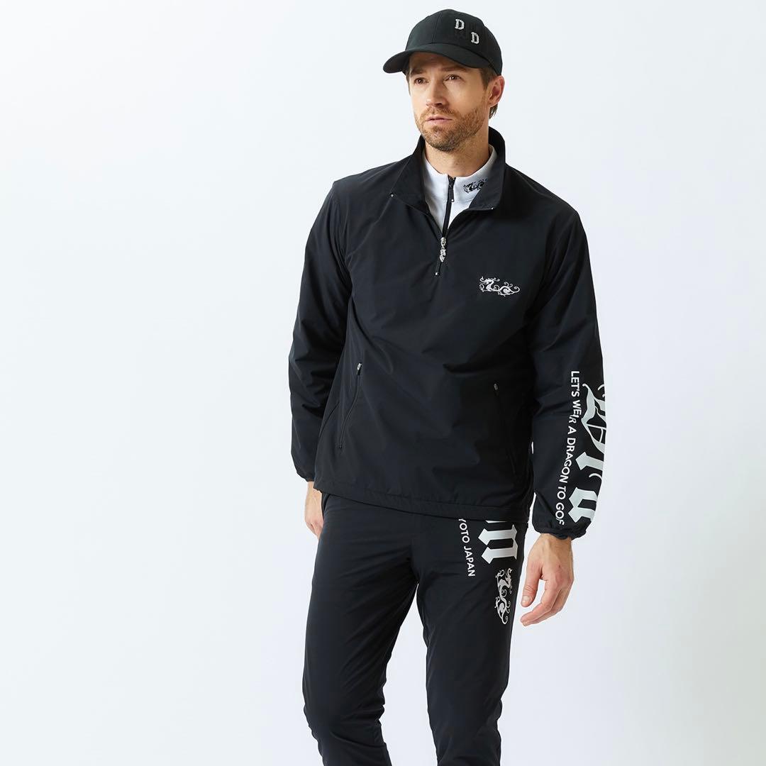 LEON掲載 ダンスウィズドラゴン テックスラウンド ストレッチZIPブルゾン