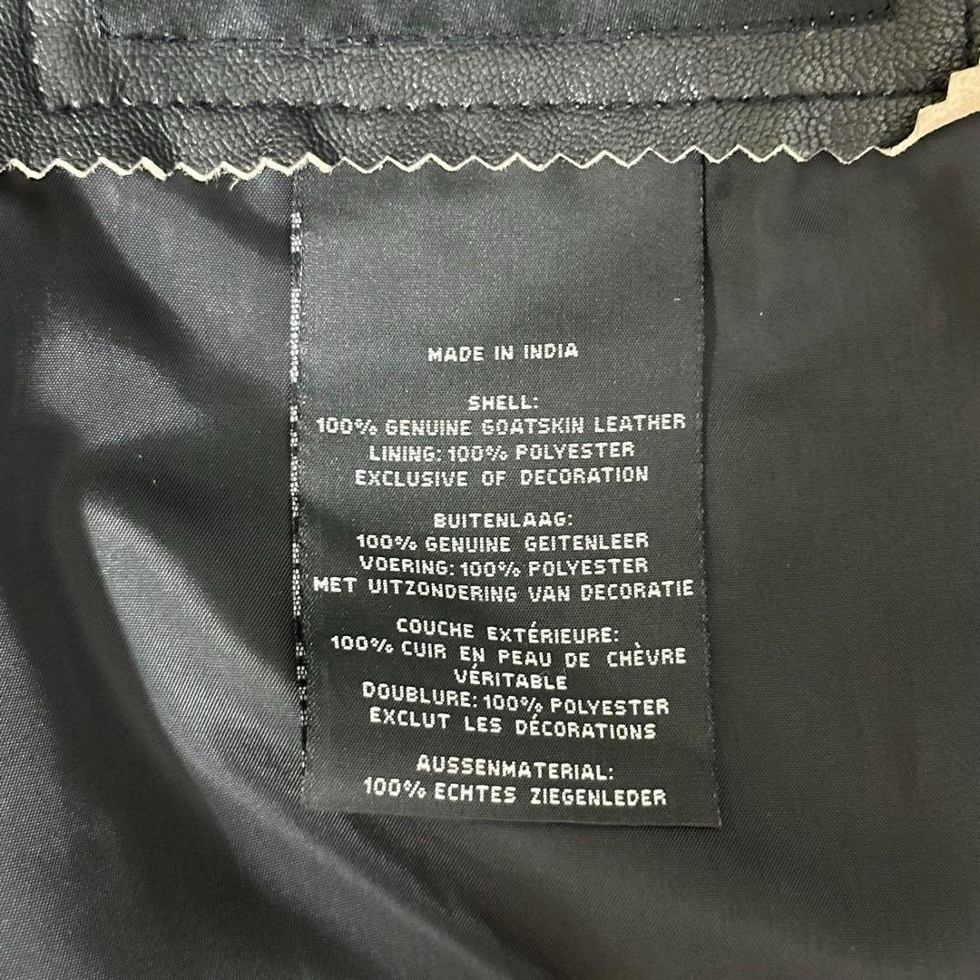 B*N様 ⭐️90s⭐️HARLEY DAVIDSON 山羊革　ライダースジャケ