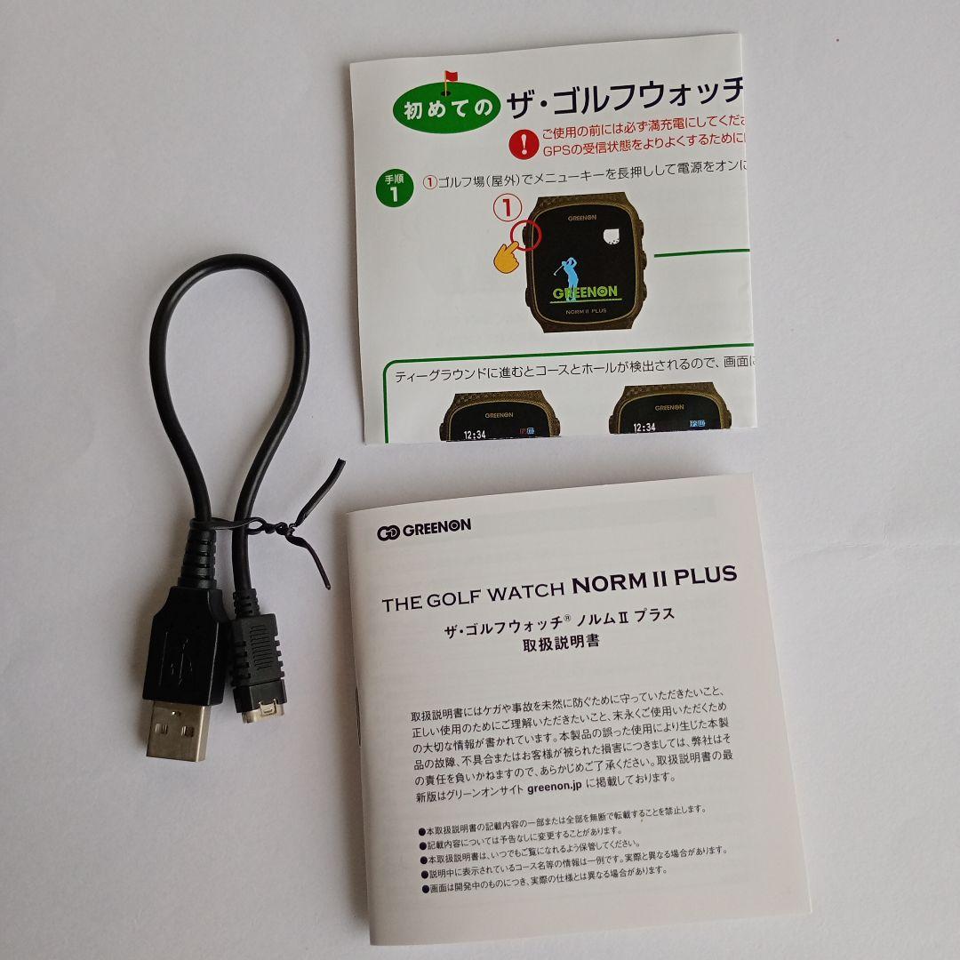 GREENON NORMII PLUS ゴルフGPSウォッチ 【画面キズあり】