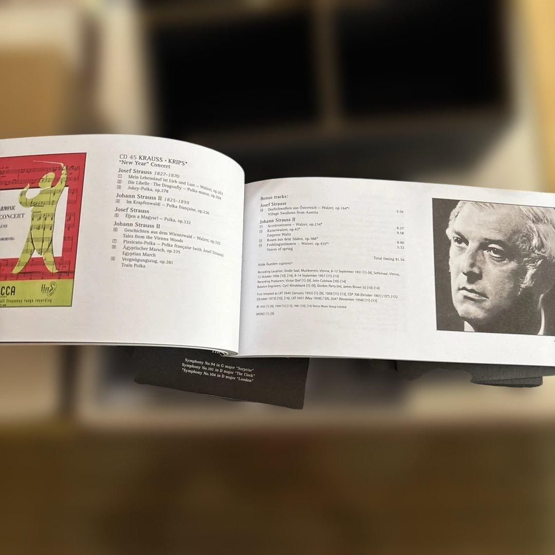 DECCA ウィーンフィルハーモニー管弦楽団 64CD