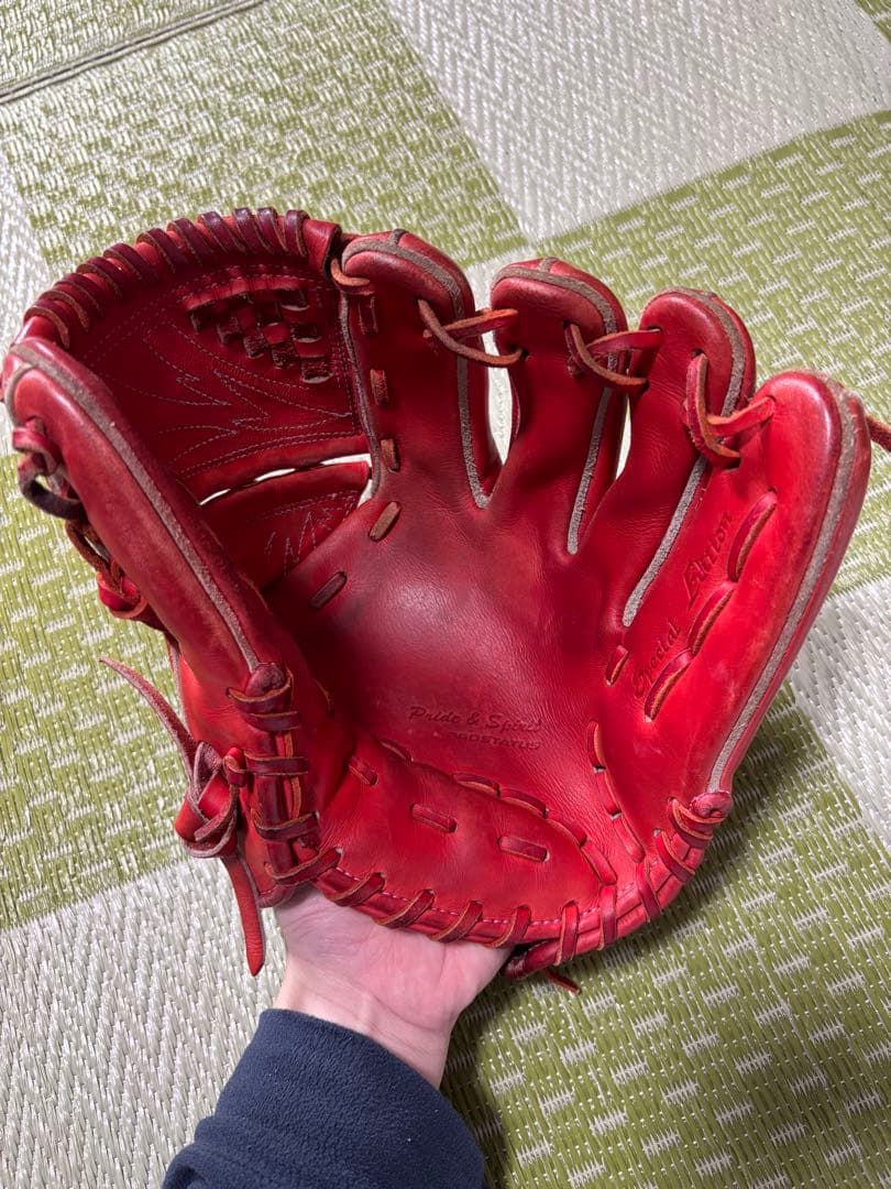 ZETT プロステイタスSE 硬式投手用グローブ ウェルダーラベル