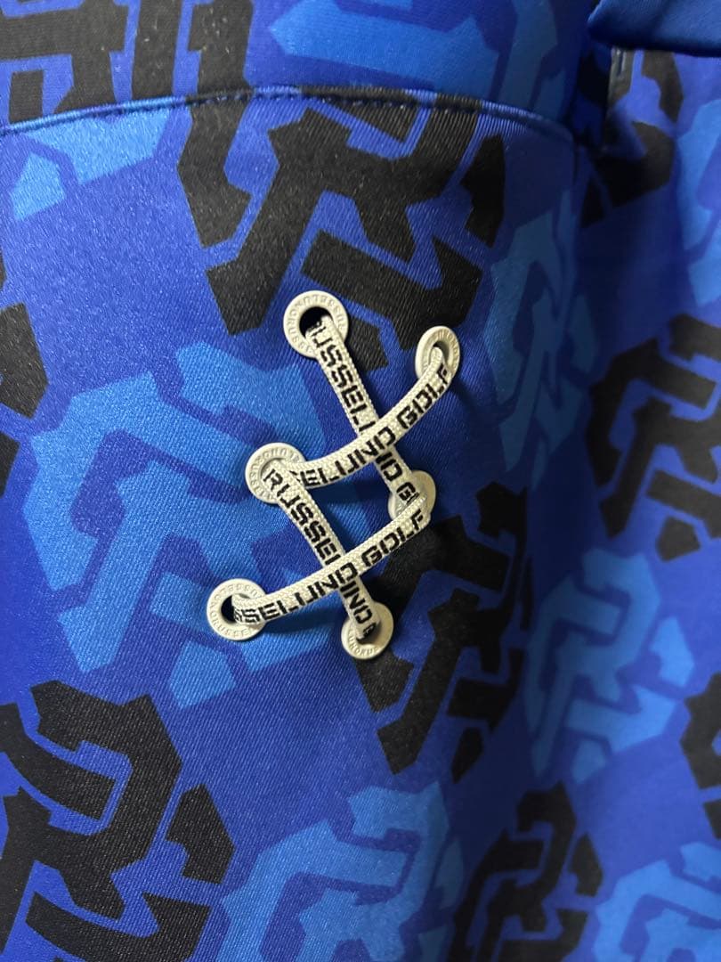 【新品・定価6.2万】ラッセルノ ゴルフ セットアップ モックネック 上5 下7