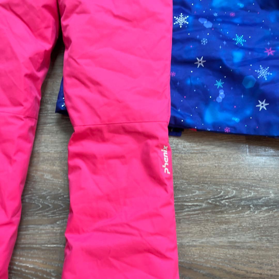 フェニックス 美品　セットアップ　スキーウェア　160 女の子