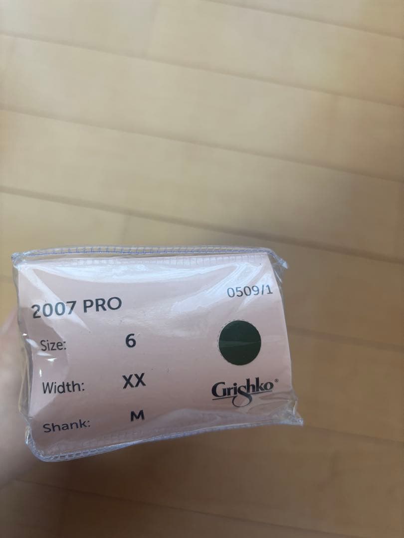 Grichko 2007 PRO トゥシューズ サイズ6 幅XX シャンクM