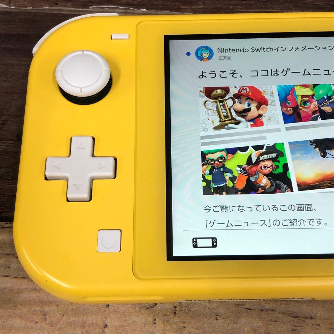 【本体のみ・動作品・美品】Nintendo Switch Lite イエロー