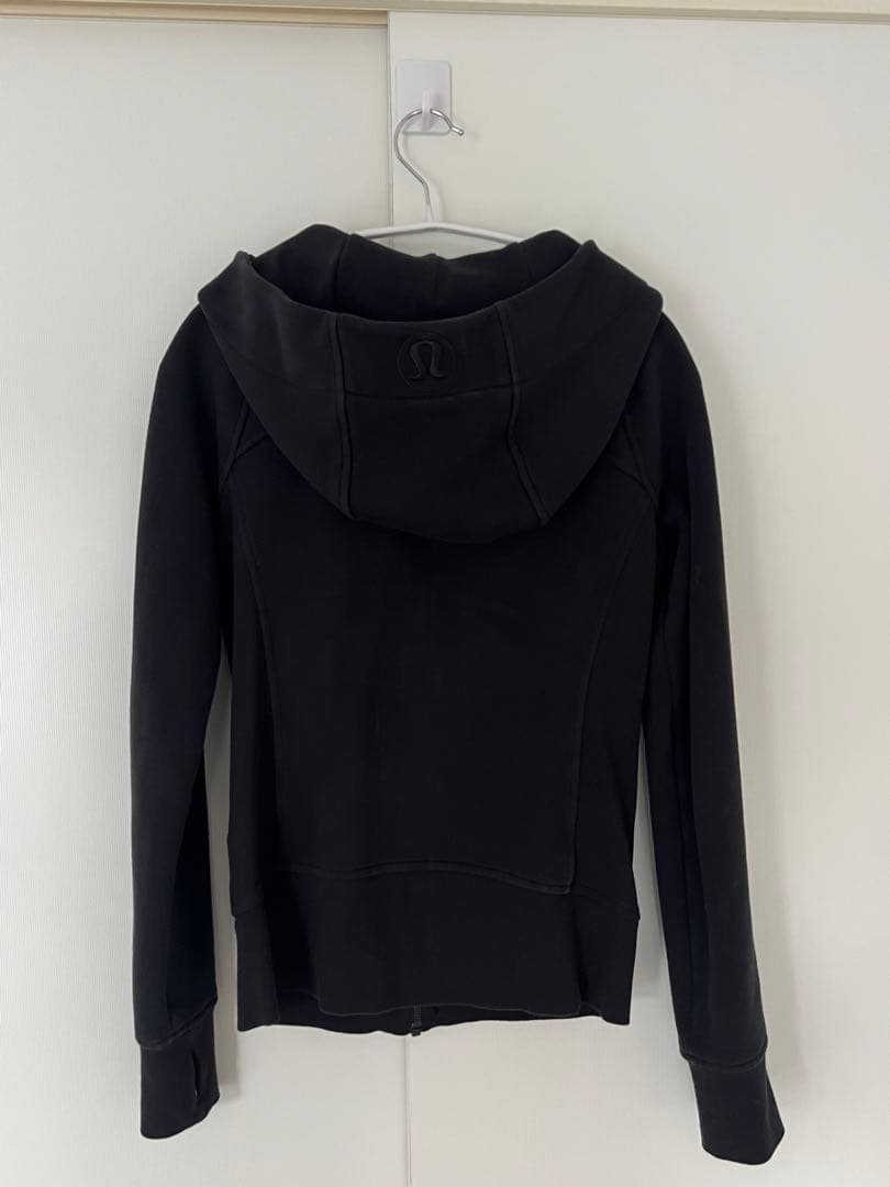 Lululemon Scuba 黒 パーカー サイズ4