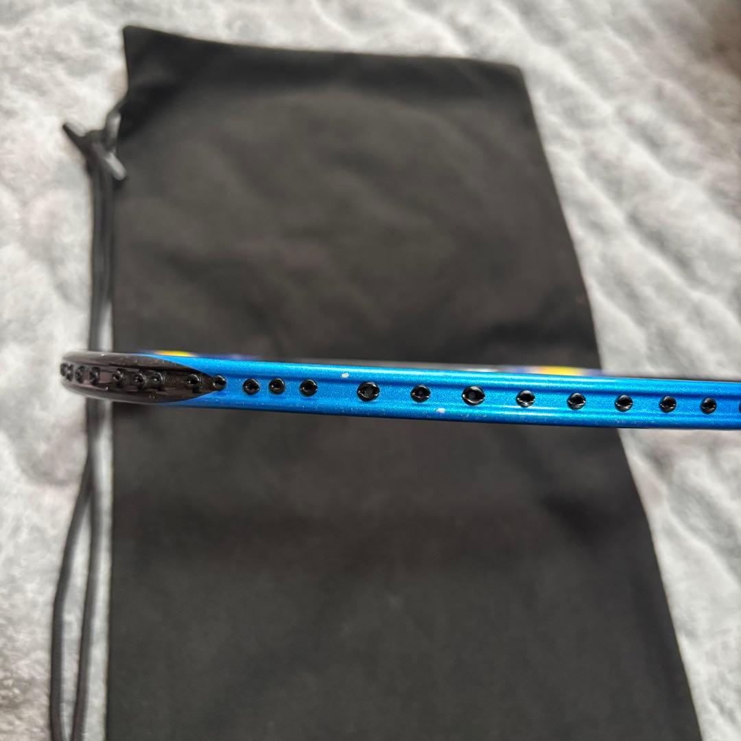 【廃盤レア】YONEX ASTROX 77 4Uバドミントンラケット 青 部活