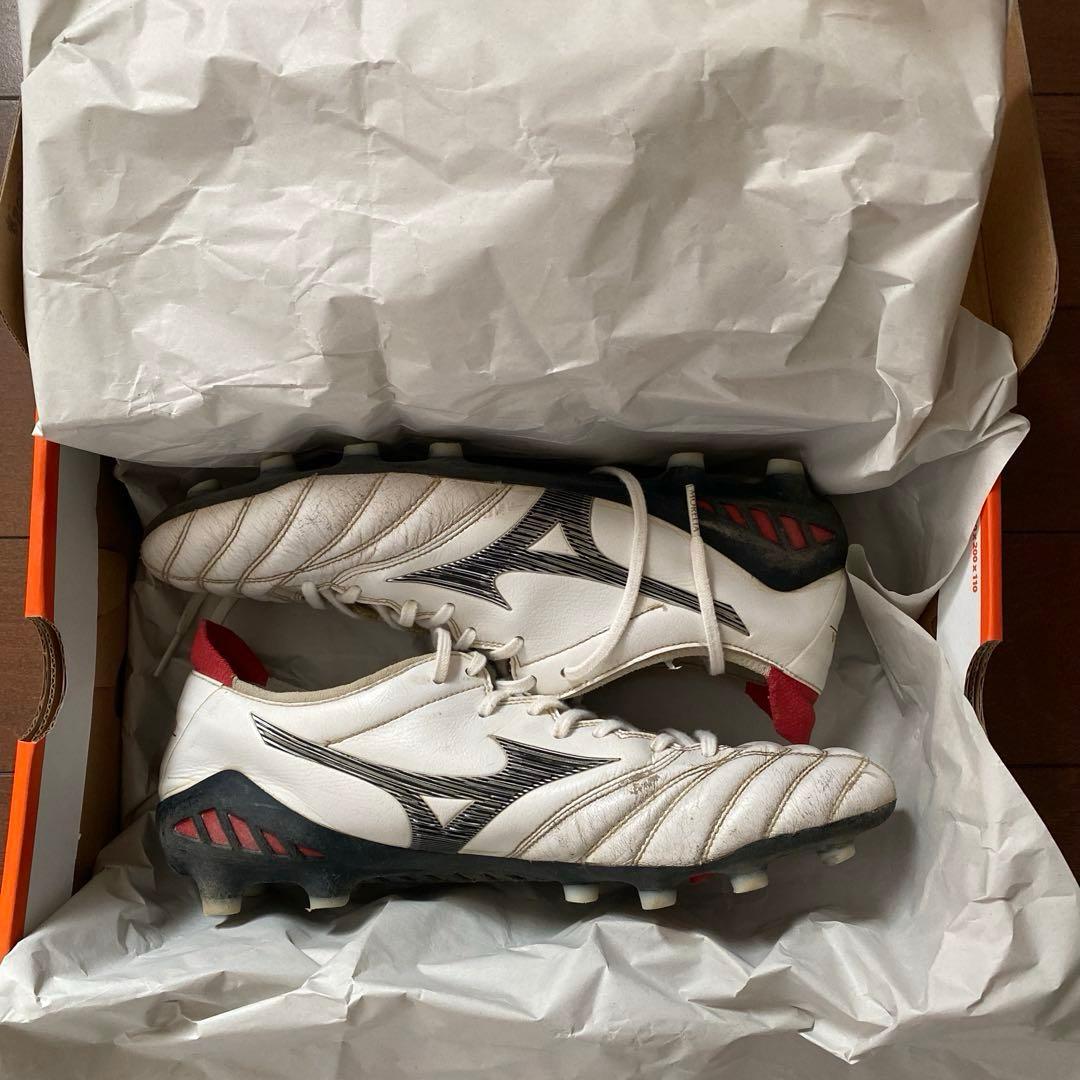 MIZUNO モレリアネオ3サッカースパイク 27.0㎝　ホワイト　ブラック