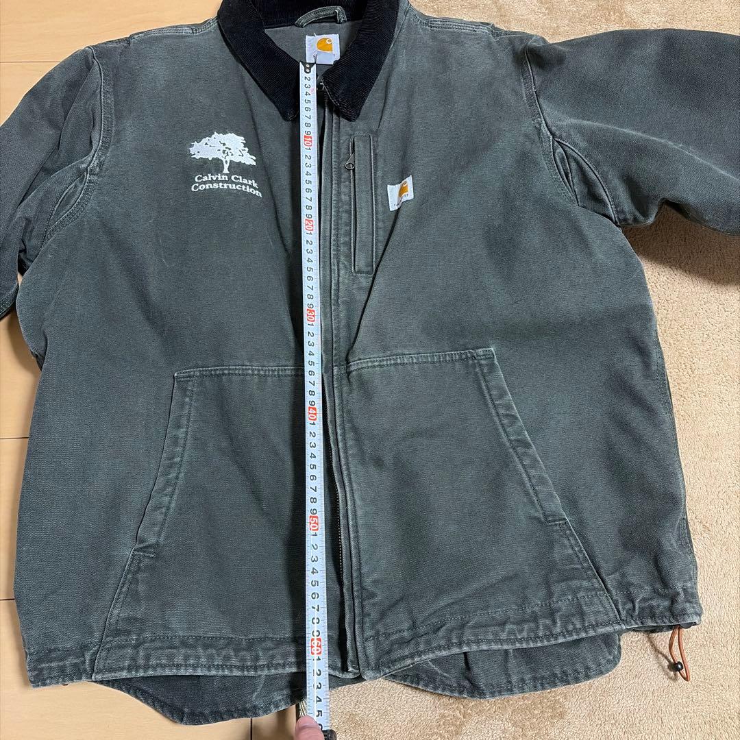 Carhartt グリーン　デトロイトジャケット