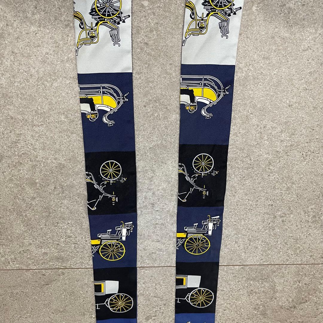 【値下げ】21SS エルメス ツイリー 馬車柄 2本セット 正規品