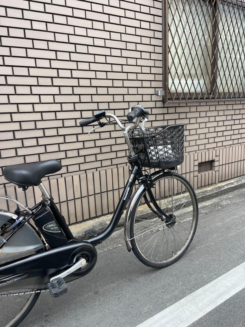 8.9ahパナソニック電動アシスト自転車26インチ