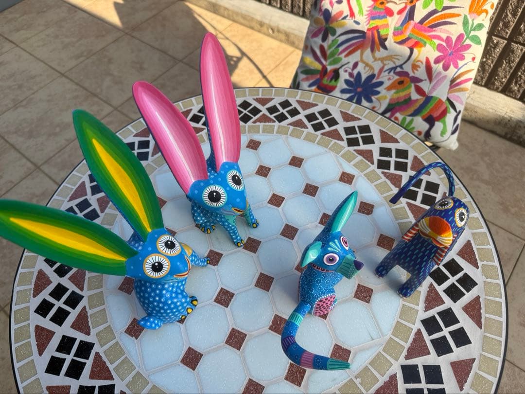 アレブリヘス うさぎ／ウサギ／兎｜オアハカ ガルシアメンドゥーサ作 イースター