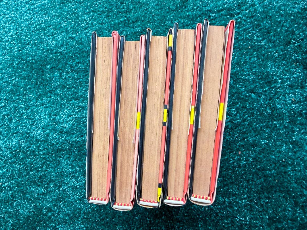 希少　【 カラー文庫 】のらくろ漫画　田河水泡　　５冊セット