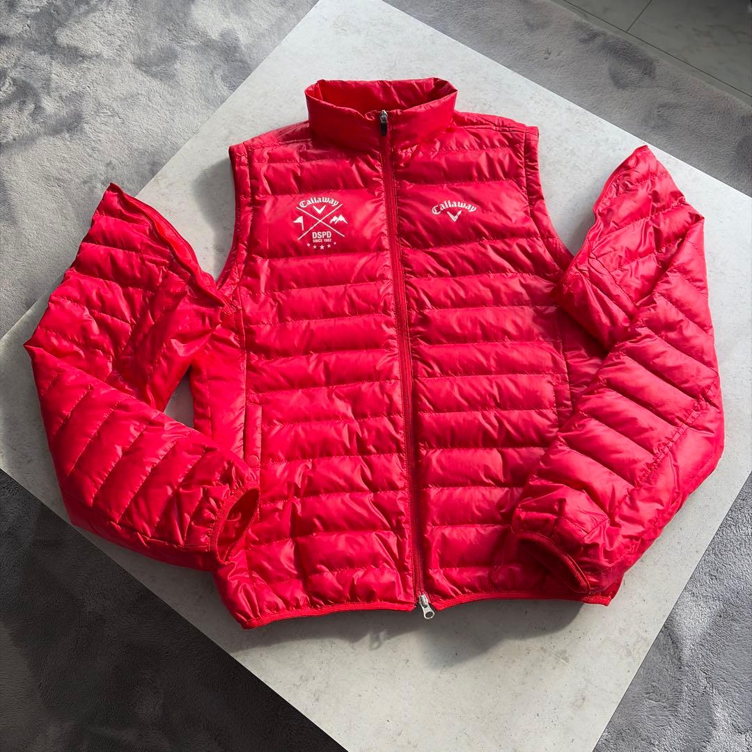 Callawayキャロウェイ2WAY ダウン ジャケット/ダウン ベスト LL