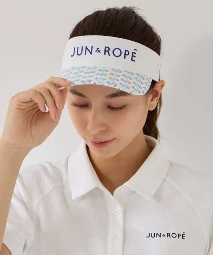 【お値下げ不可】【Resurrection×JUN&ROPE】ブリムサンバイザー