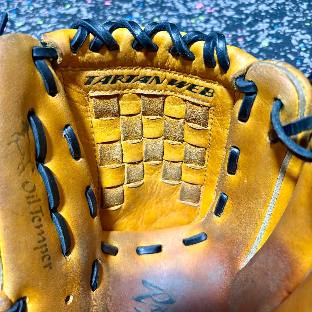 ミズノ 軟式用 内野手用グローブ プロフェッショナルグローバル バスケットウェブ