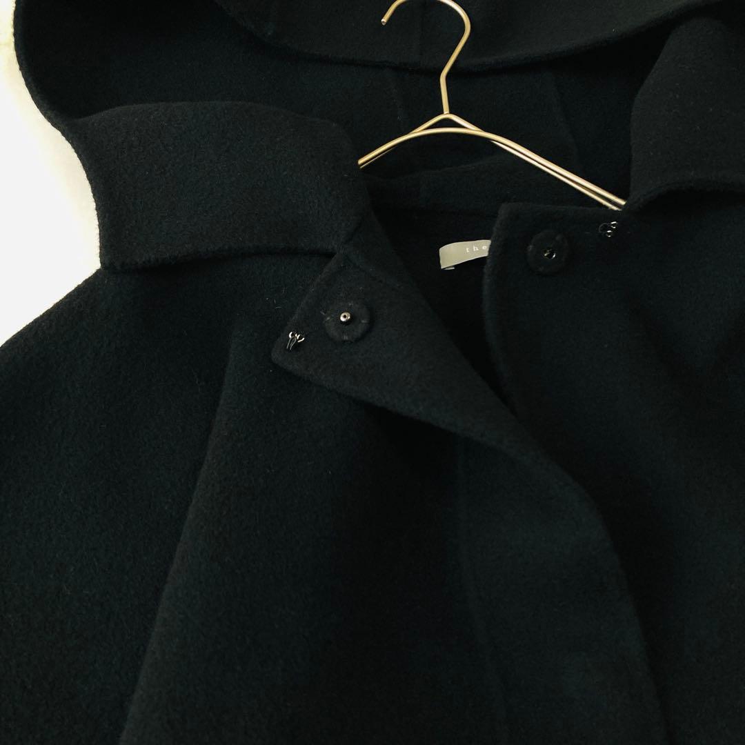 ★meriflower2020 専用★セオリーリュクス カシミヤ混 ポンチョ