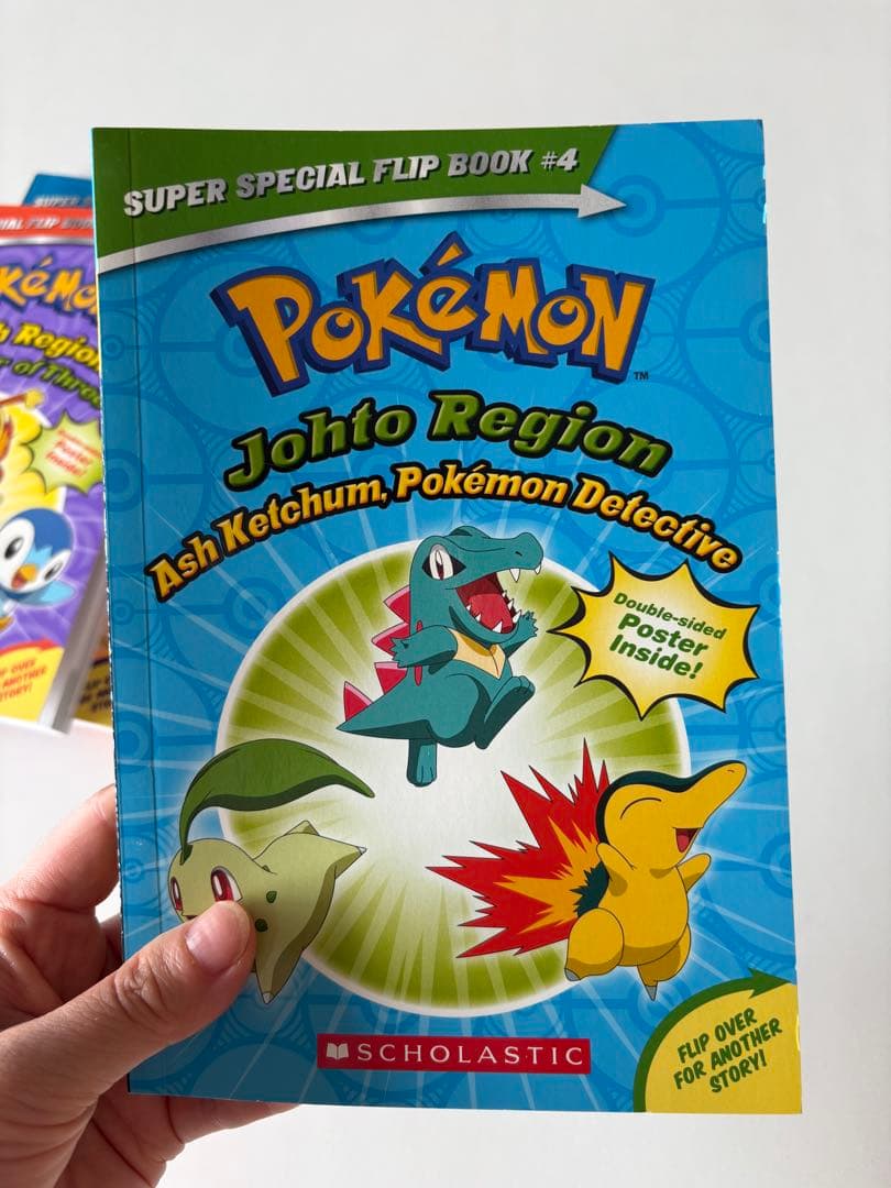 Pokemon English Chapter Book (4冊) セット