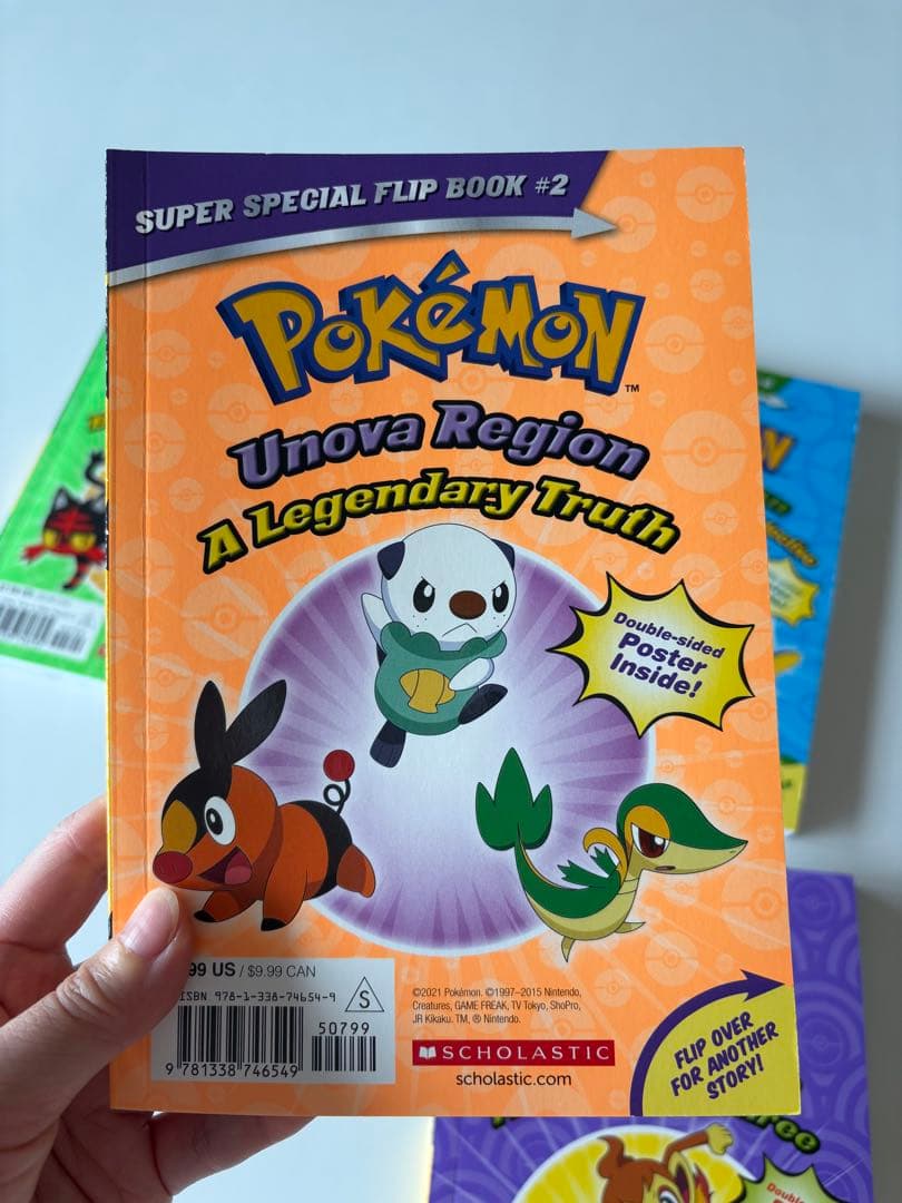 Pokemon English Chapter Book (4冊) セット