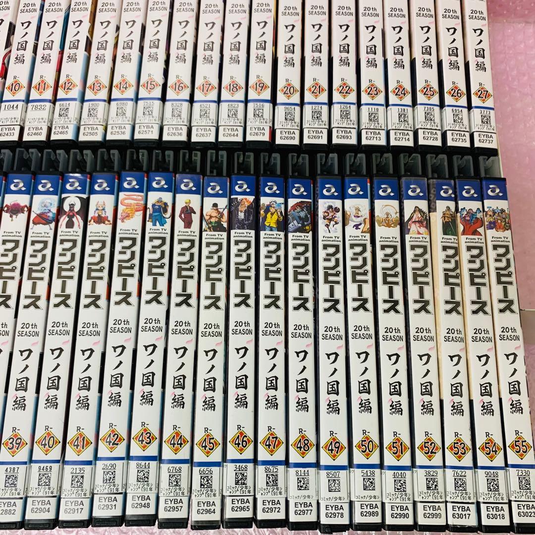 ケース付き　ワンピース 20THシーズン ワノ国編　DVD全巻セット　全55巻