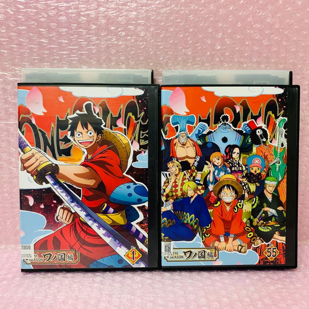 ケース付き　ワンピース 20THシーズン ワノ国編　DVD全巻セット　全55巻