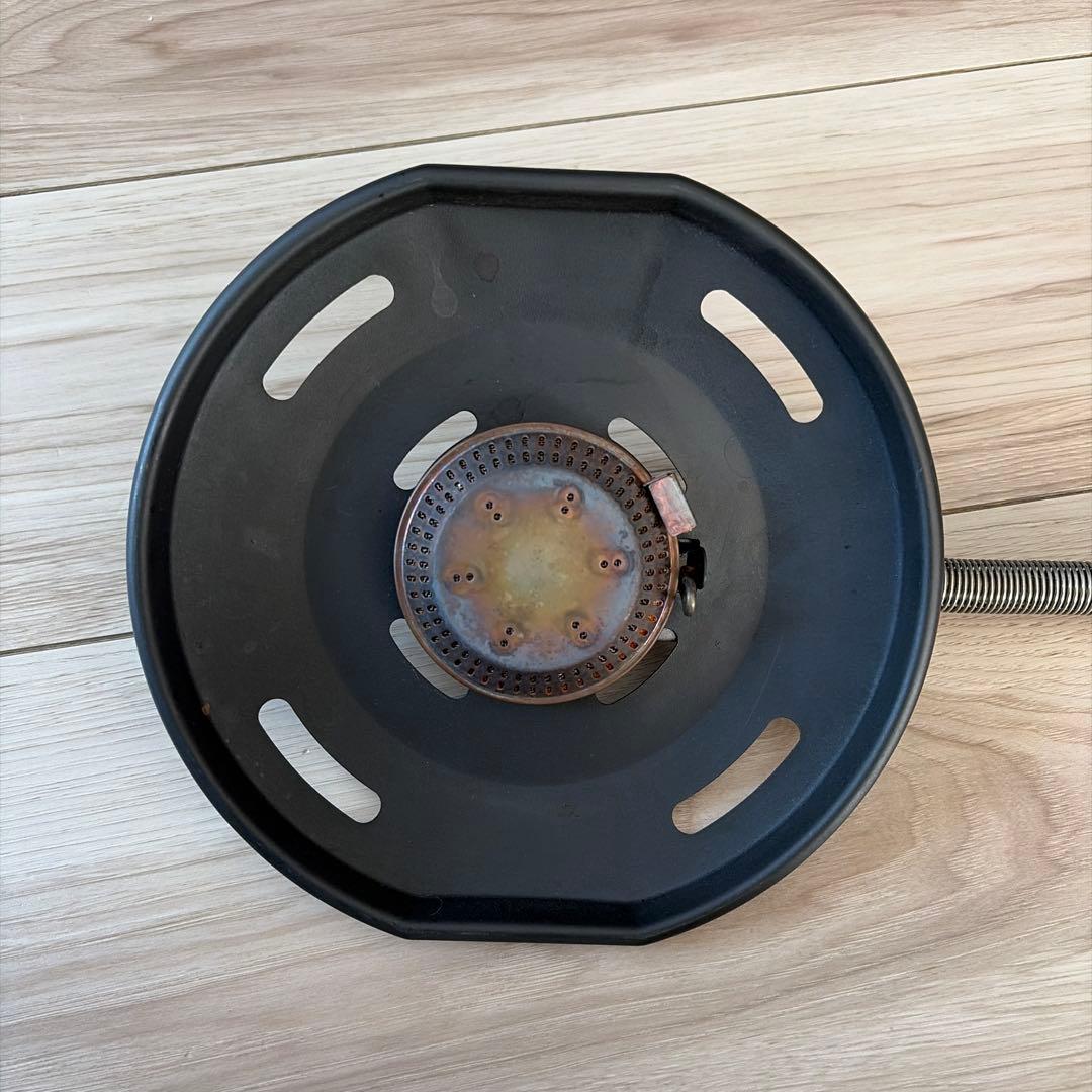 フラットバーナー 黒 + damonde equipment 五徳 アシナガ