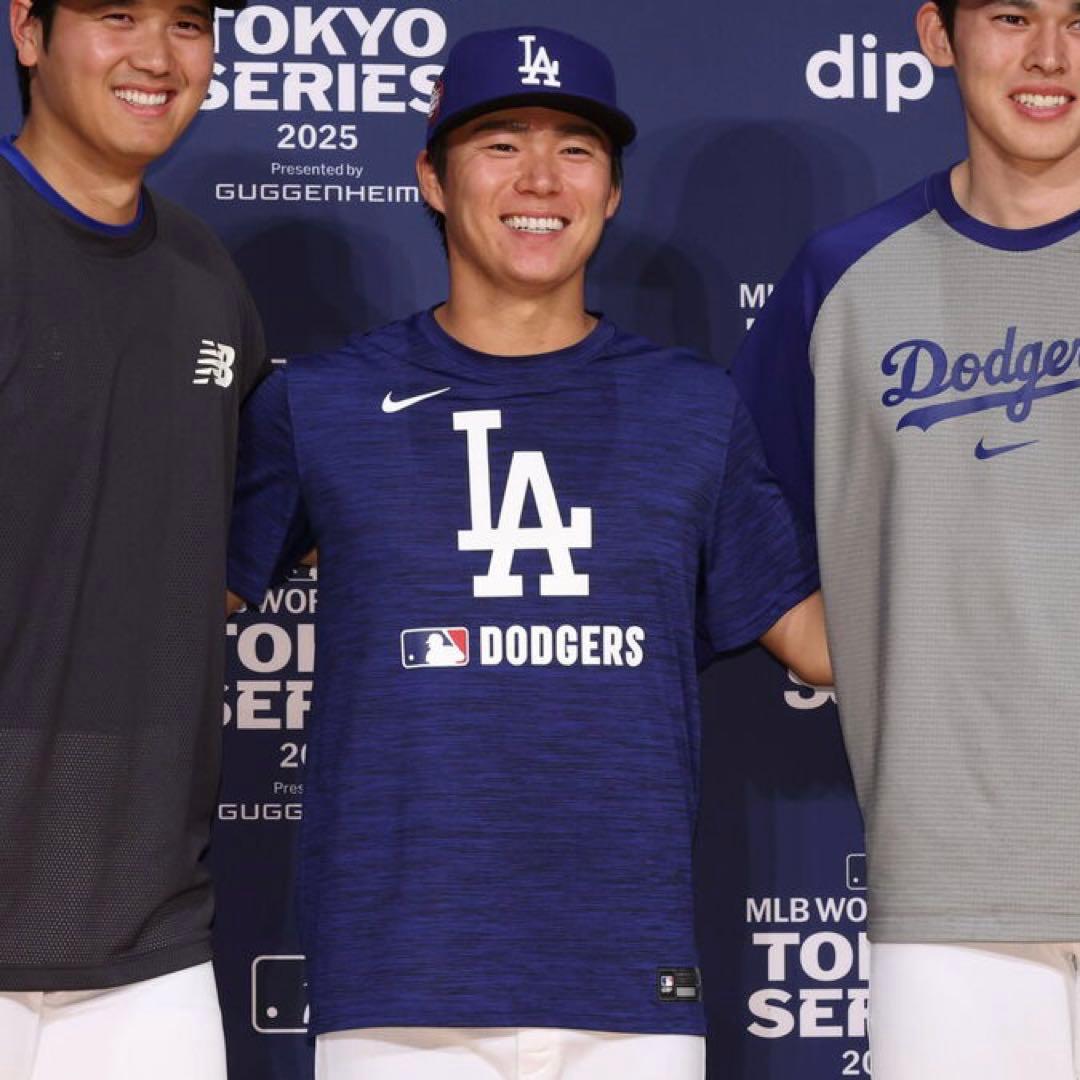 NIKE ドジャース オーセンティックコレクション ヴェロシティ Tシャツ M