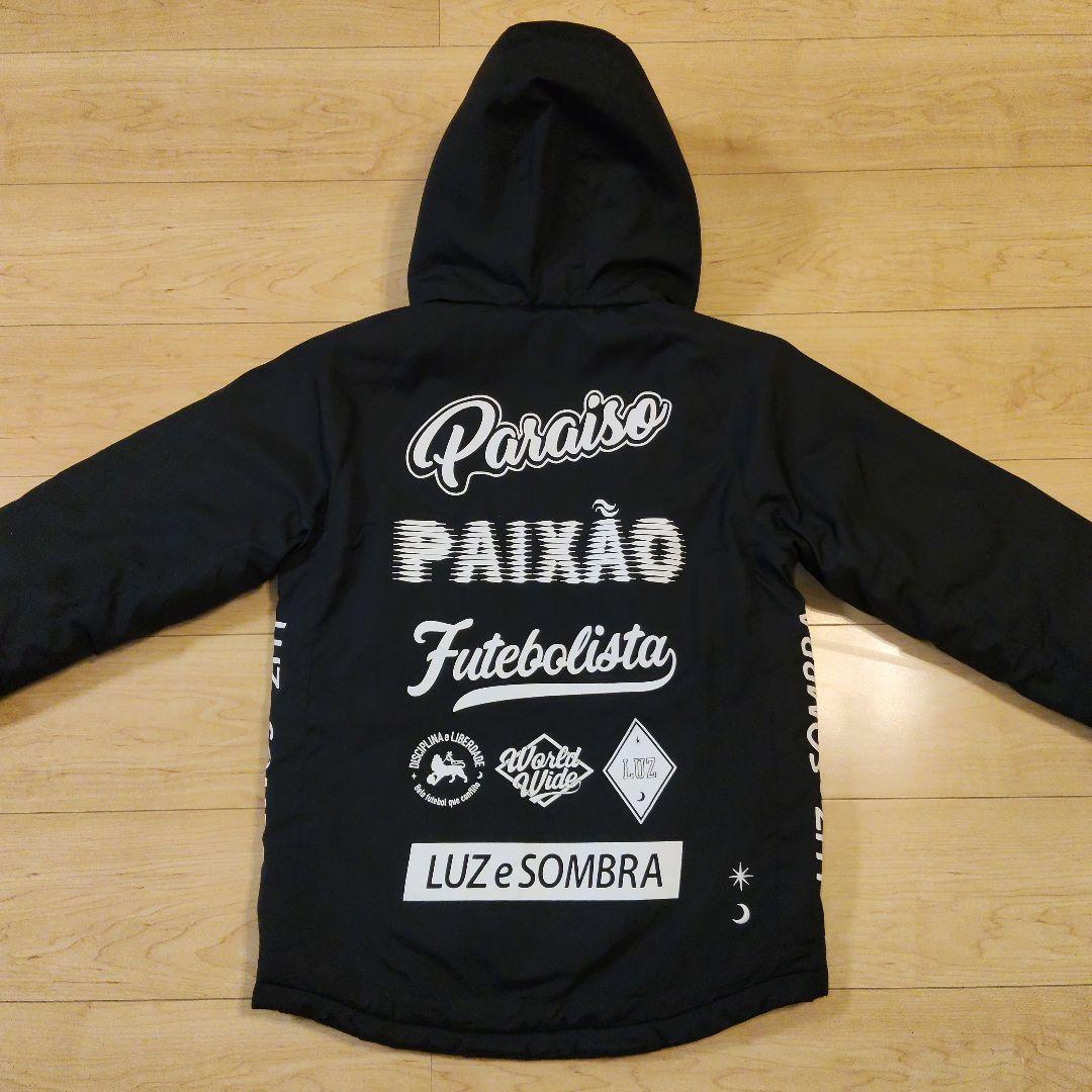 ysです。　　140cm 美品【ルースイソンブラ】中綿ハーフベンチコート