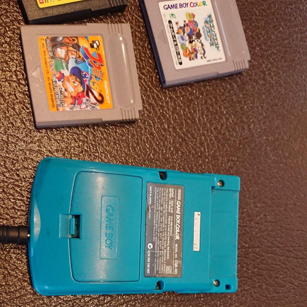 ニンテンドーカラー本体＋ソフト数点