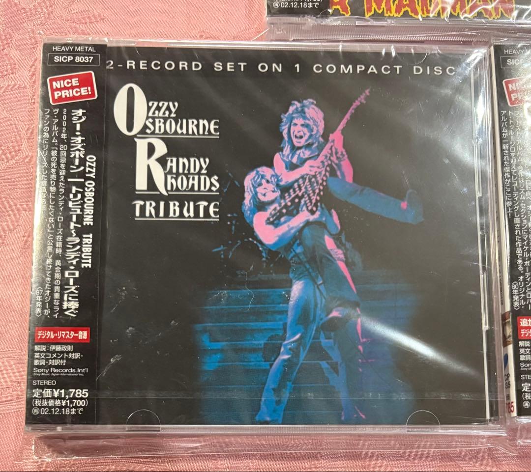 未開封品　オジー・オズボーン CD 3枚セット