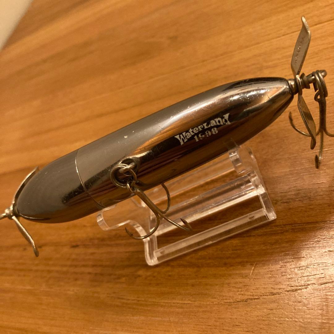 ウォーターランド テクノダブルスイッシャー 9㎝ ⑩ ガンメタ 美品