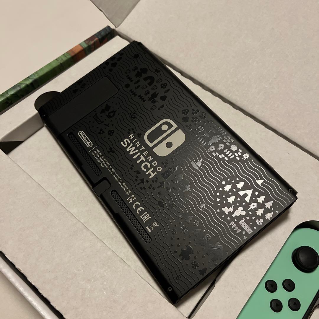 Nintendo Switch 本体 動物の森テーマ