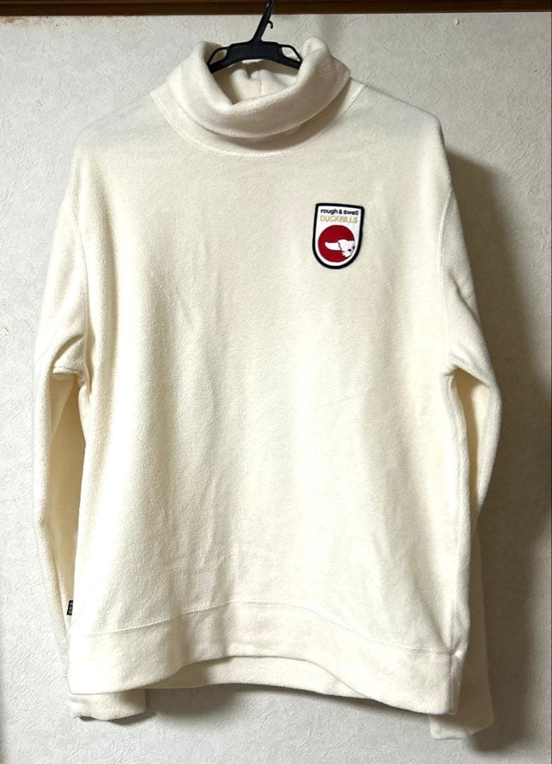 ◆日本製◆　rough & swell　XL　マイクロフリース　タートルネック
