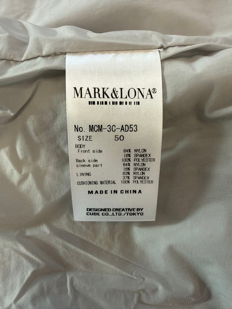 MARK&LONA チェック柄 ジャケット