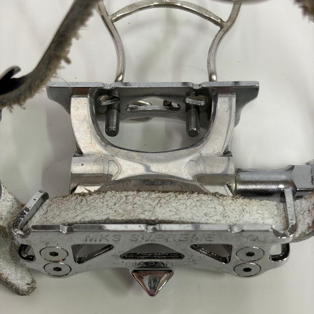 MKS SUPREME ペダル ストラップ付き 三ヶ島製作所