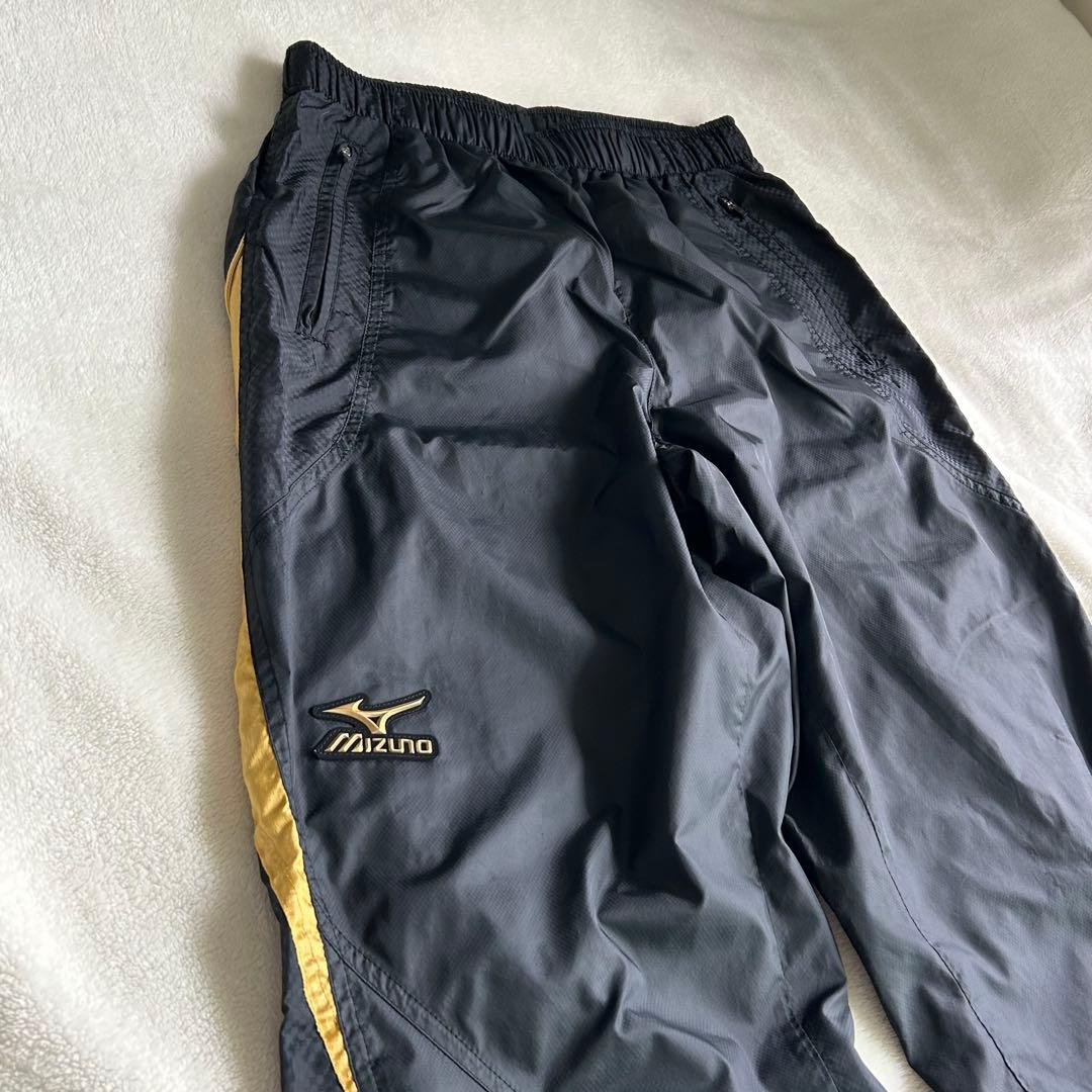 限定品✨ ミズノプロ ウインドブレーカー 上Ｏ 下Ｌ ロゴプレート 刺繍