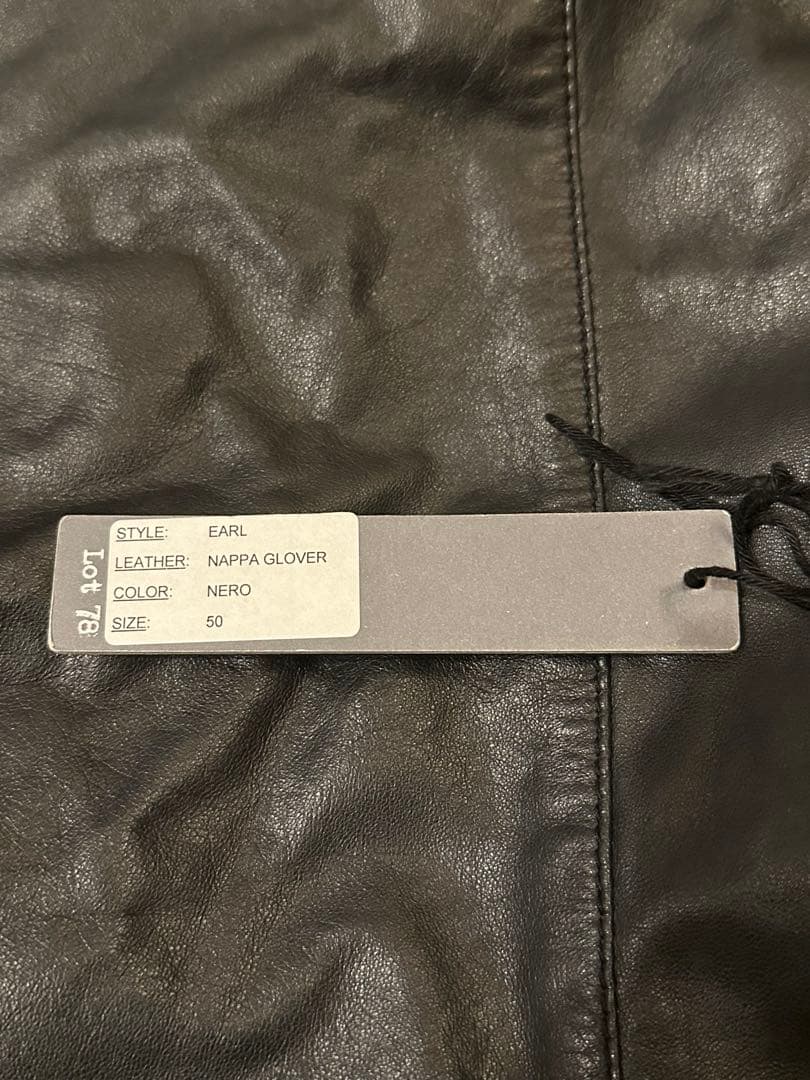 た*く様 Lot78 ブラック レザージャケット　comoli