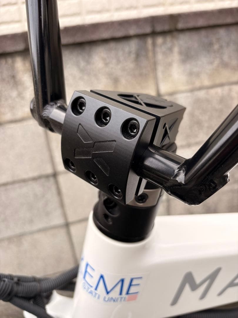 MATE X ICE WHITE カスタム多数 電動アシスト自転車 メイト自転車