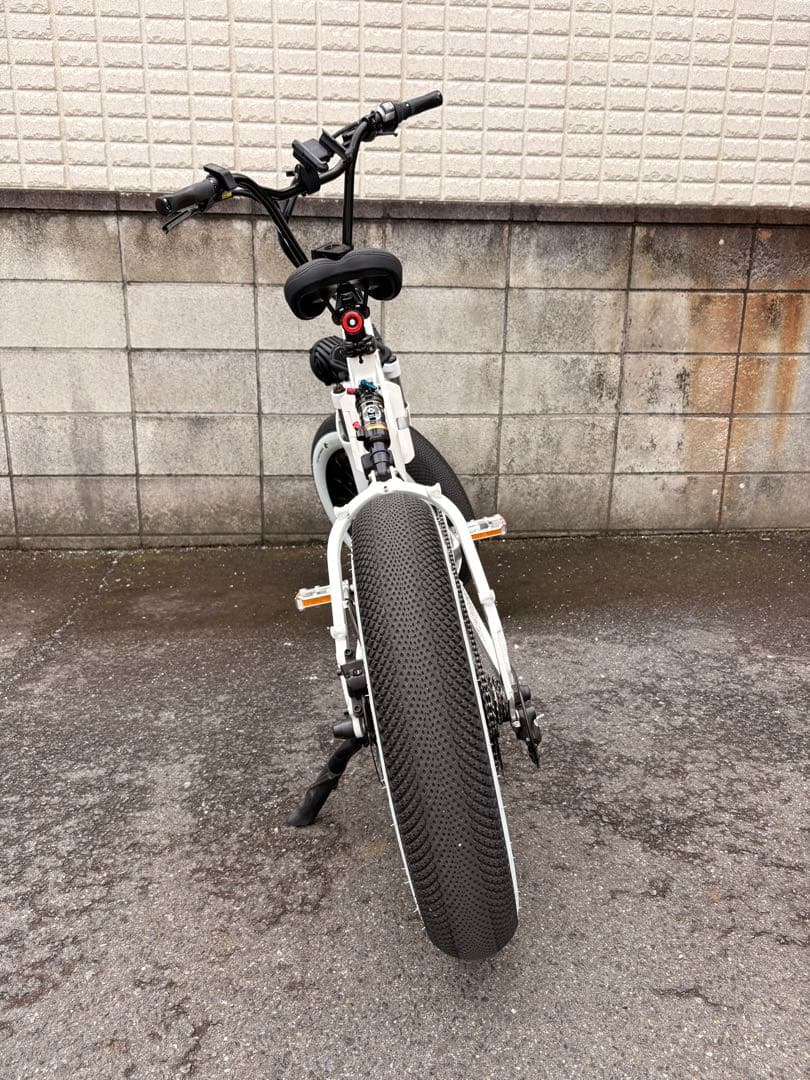 MATE X ICE WHITE カスタム多数 電動アシスト自転車 メイト自転車