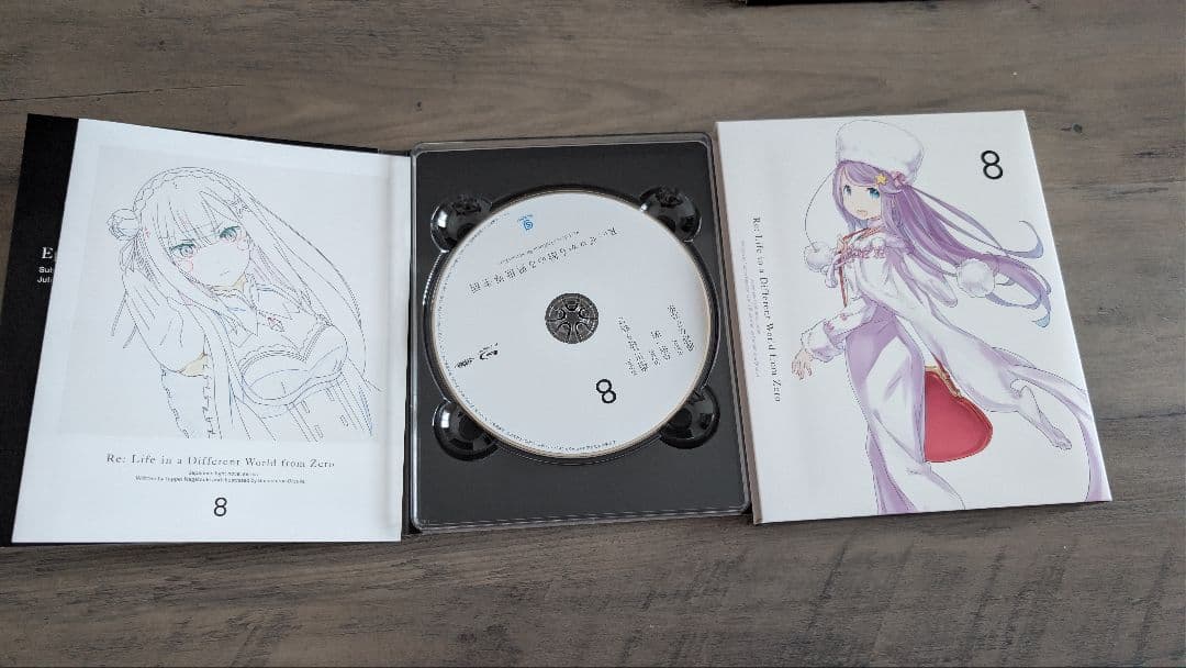 Re:ゼロから始める異世界生活　1期アニメBlu-ray全巻　小説付き