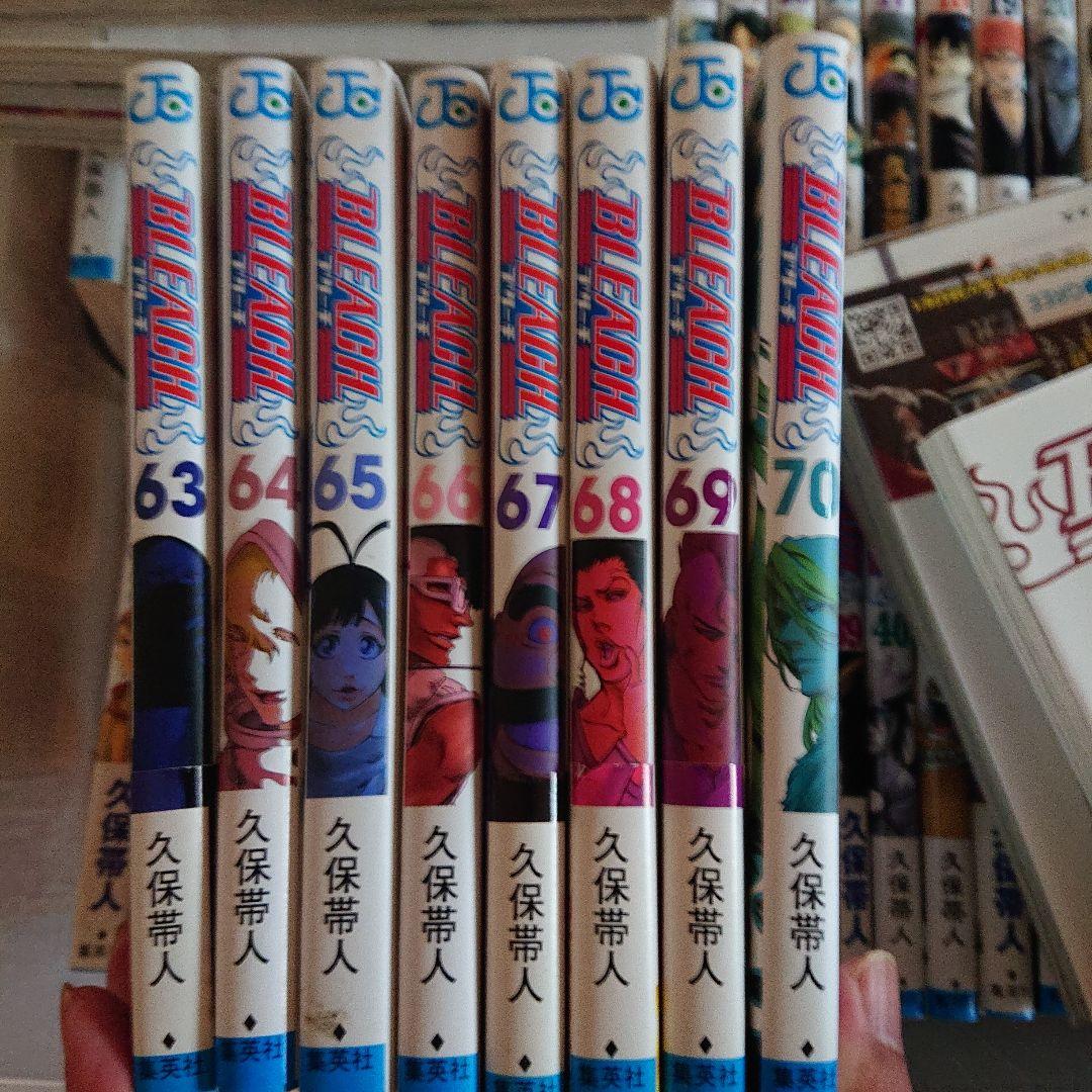 BLEACH 第1巻から第74巻 初版 半数程 1巻は初版では無い