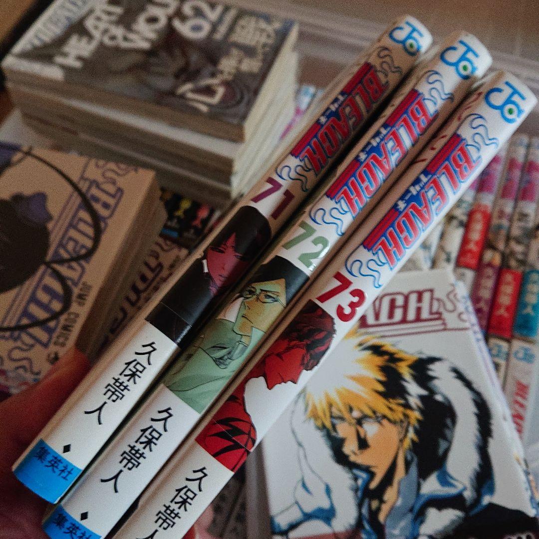 BLEACH 第1巻から第74巻 初版 半数程 1巻は初版では無い