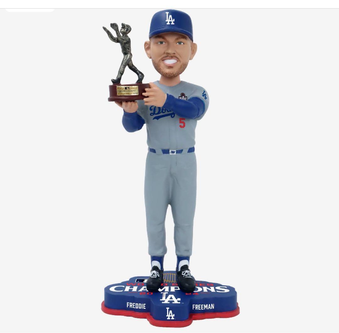 フレディ・フリーマン　ワールドシリーズMVP　ボブルヘッド　ドジャース