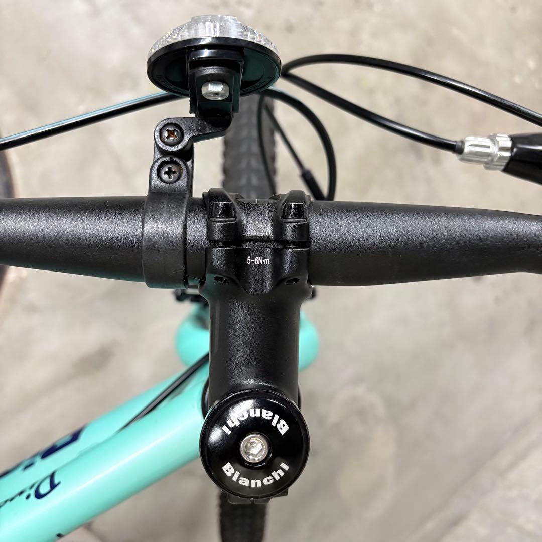【たのメル便】Bianchi PIRATA 26チェレステ8速 ジュニアMTB