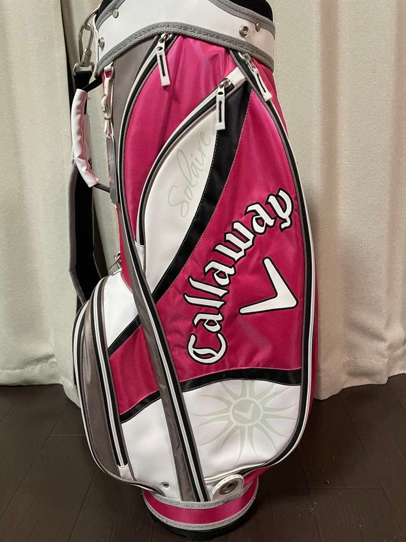 Callaway キャディバッグ ピンク ホワイト